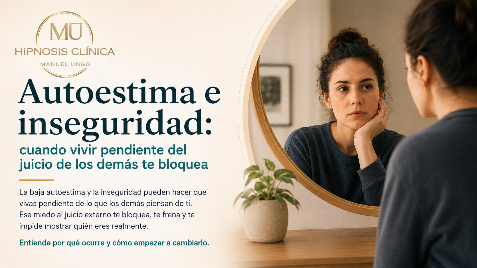 Autoestima e inseguridad con Hipnosis Clínica online en Clínica VIU