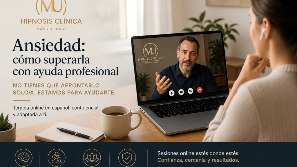 Hipnosis Clínica online en español con consulta terapéutica profesional en Clínica VIU